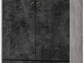 Nordic 2 Door 2 Drawer Wardrobe.