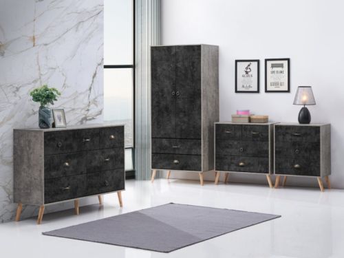 Click Here To Enlarge This Photo Of Nordic 3 Drawer Chest.