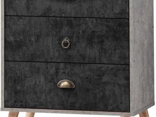 Nordic 3 Drawer Chest.