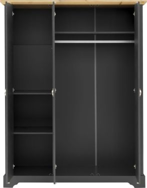 Click Here To Enlarge This Photo Of Toledo 3 Door Wardrobe