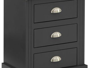 Toledo 3 Drawer Bedside.