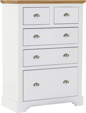 Click Here To Enlarge This Photo Of Toledo 3+2 Drawer Chest.