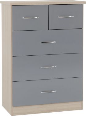 Click Here To Enlarge This Photo Of Nevada 3+2 Drawer Chest.