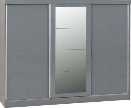 Click Here To Enlarge This Photo Of Nevada 3 Door Sliding Wardrobe.
