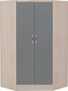 Click Here To Enlarge This Photo Of  Nevada 2 Door Corner Wardrobe.