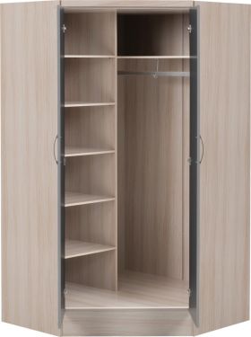 Click Here To Enlarge This Photo Of  Nevada 2 Door Corner Wardrobe.