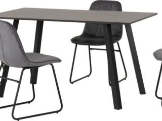 Berlin Dining Set with Lukas Chairs.