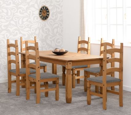 Click Here To Enlarge This Photo Of Corona 6' Dining Set.