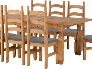 Corona Extending Dining Set (8 Chairs).