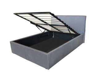 Texas Grey Fabric Ottoman Frame.