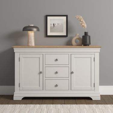 Click Here To Enlarge This Photo Of Bordeaux 2 Door 3 Drawer Sideboard.