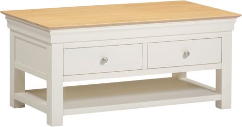 Click Here To Enlarge This Photo Of Bordeaux 2 Drawer Coffee Table.