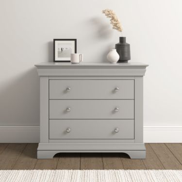 Click Here To Enlarge This Photo Of Bordeaux 3 Drawer Chest.