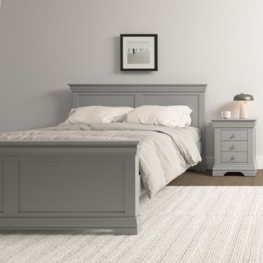 Click Here To Enlarge This Photo Of Bordeaux 5' Bed High Foot End.