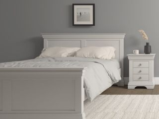 Bordeaux 5' Bed High Foot End.
