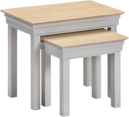 Click Here To Enlarge This Photo Of Bordeaux Nest of 2 Tables.