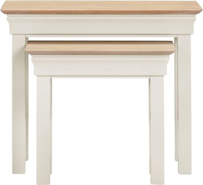 Click Here To Enlarge This Photo Of Bordeaux Nest of 2 Tables.