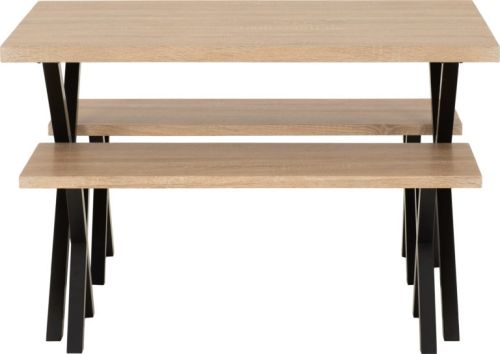 Click Here To Enlarge This Photo Of Buxton Dining Bench Set.