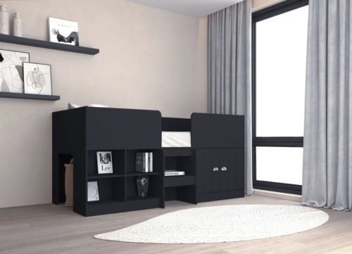 Click Here To Enlarge This Photo Of Orlando Low Sleeper Bed Frame.