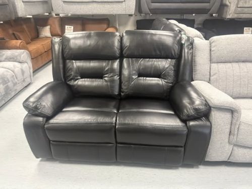 Click Here To Enlarge This Photo Of Novie 3+2  Leather Air Manual Recliner