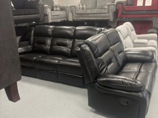 Novie 3+2  Leather Air Manual Recliner