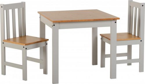 Click Here To Enlarge This Photo Of Ludlow table + 2 chairs oak