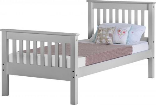 Click Here To Enlarge This Photo Of Monoco high foot end bed frame